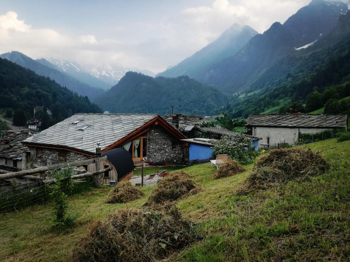 Casalpaca B&B Con Sauna A Prali Villa Eksteriør billede